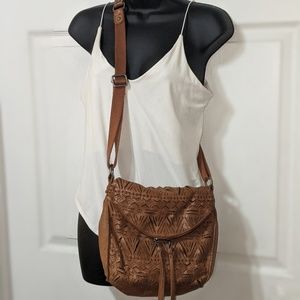 The Sak Brown Leather Crossbody Bag ‼️